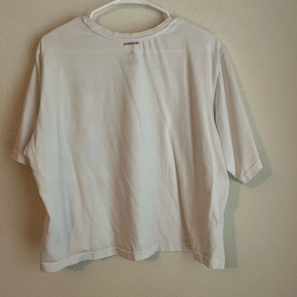 Adidas Aeroready White and purple Short Sleeve Tee size XL - Picture 2 of 7
